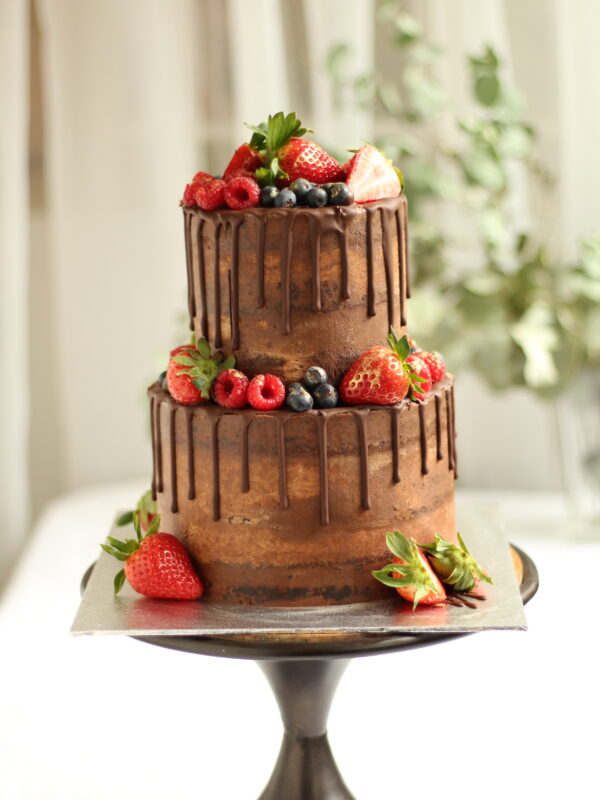 Express Torte Naked-Cake 2 Stöckig
